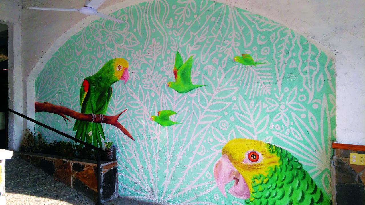 Hotel Falcon Tamasopo Buitenkant foto